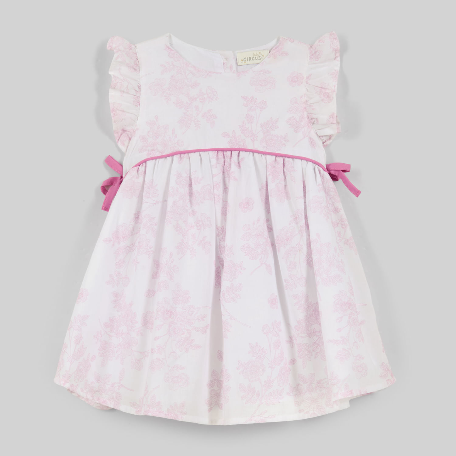 Vestido Para Bebe Niña Baby Circus Bows Fp