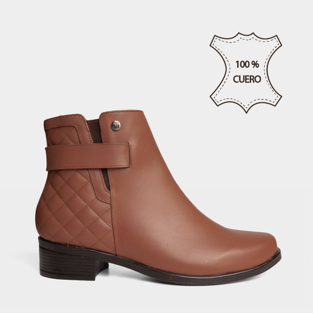 Botines Mujer TOP MODEL TMO-BK0030 Camel Talla 37