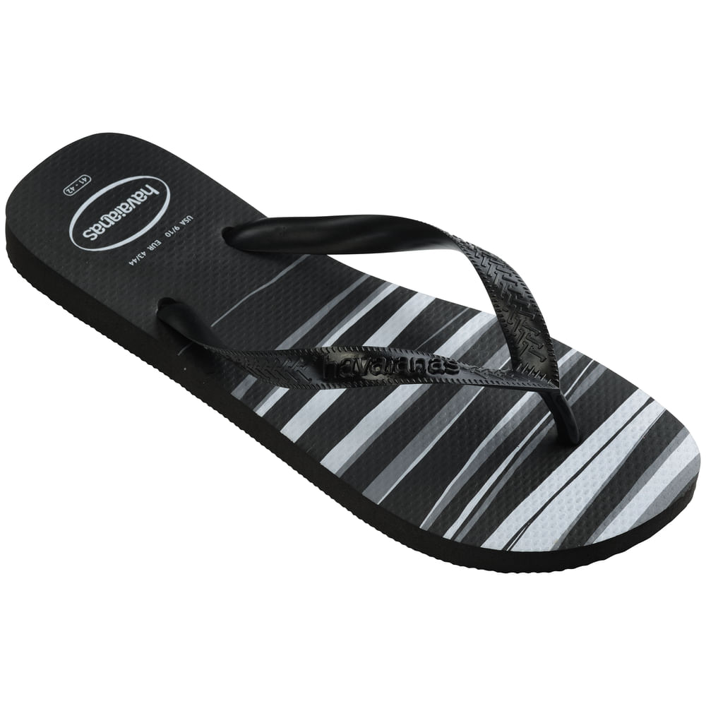 Sandalias Havaianas Hombre Ha4131932 Top Basic Negro 39