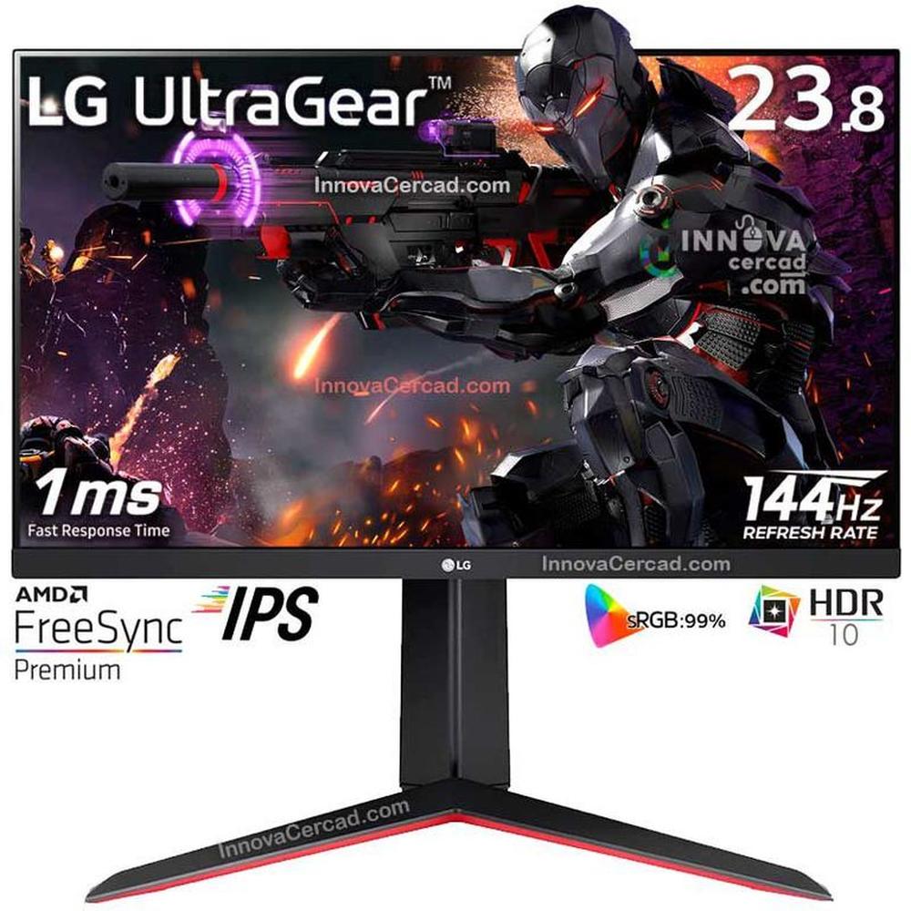 Monitor LG Gaming UltraGear 24GN65R-B 24 144Hz,1Ms GTG, IPS HDR10 Monitor LG Gaming UltraGear 24GN65R-B 24 144Hz,1Ms GTG, IPS HDR10