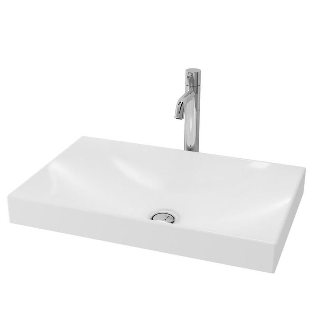 Lavamanos de sobreponer modelo LW645JN cuadrado marca TOTO Lavamanos de sobreponer modelo LW645JN cuadrado marca TOTO