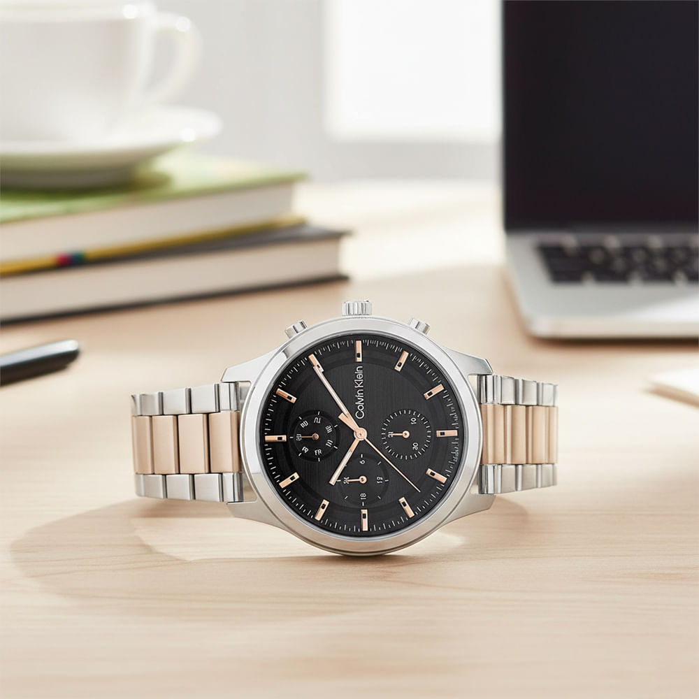 Reloj Calvin Klein 25200210 Multifuncional Acero Inoxidable Plateado ...