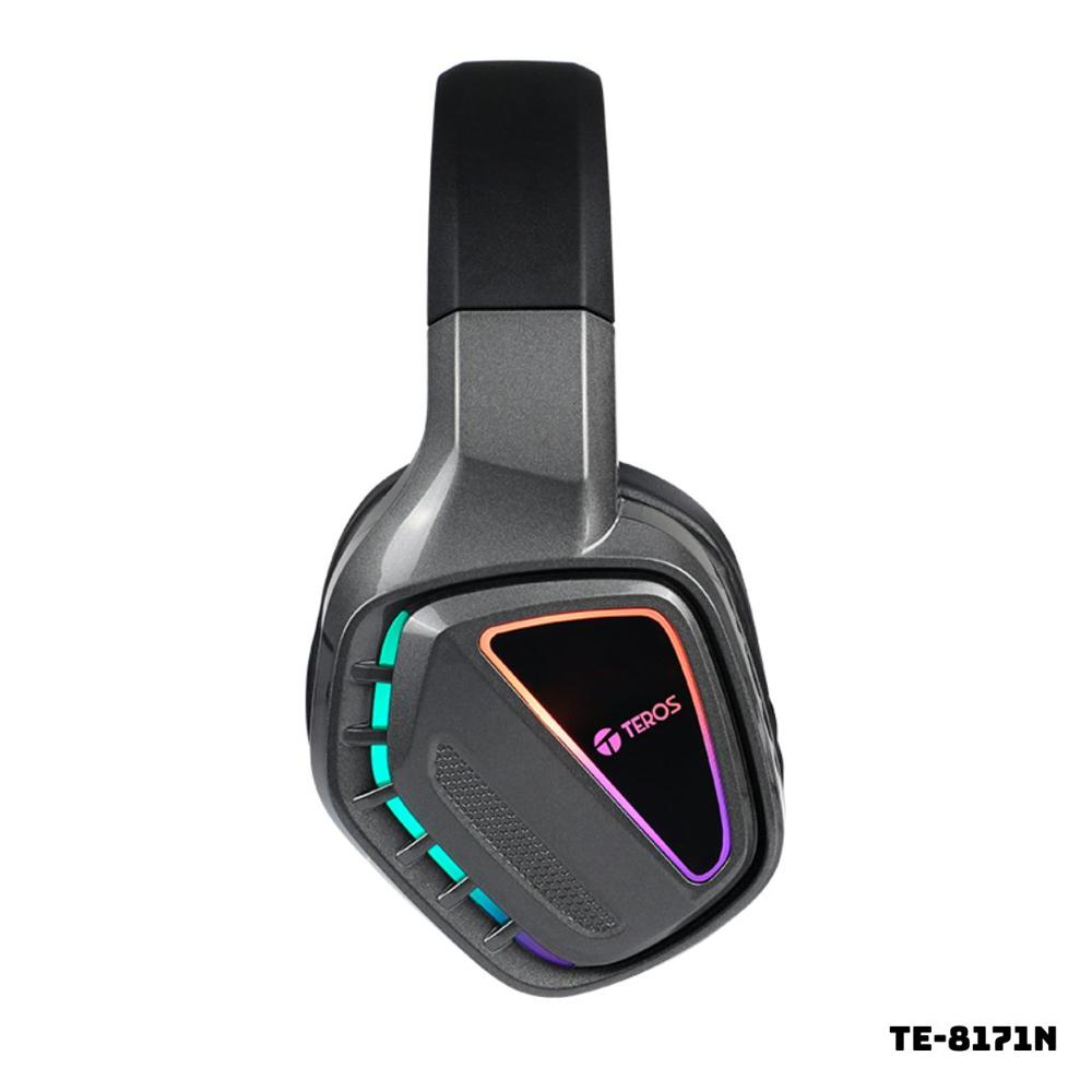 AUDIFONOS TEROS GAMER RGB CON MICROFONO INTEGRADO - TE-8171N