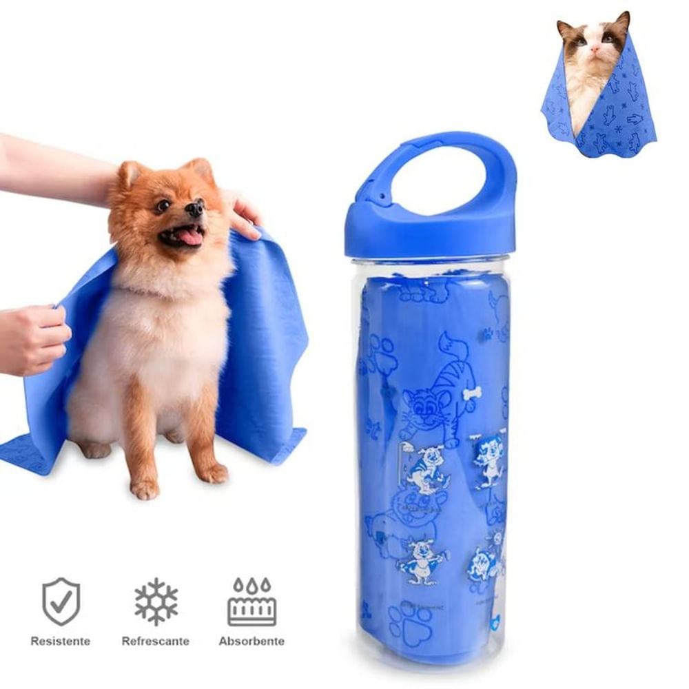TOALLA MULTIFUNCIONAL ABSORBENTE PARA MASCOTA CELESTE CELESTE TOALLA MULTIFUNCIONAL ABSORBENTE PARA MASCOTA CELESTE CELESTE