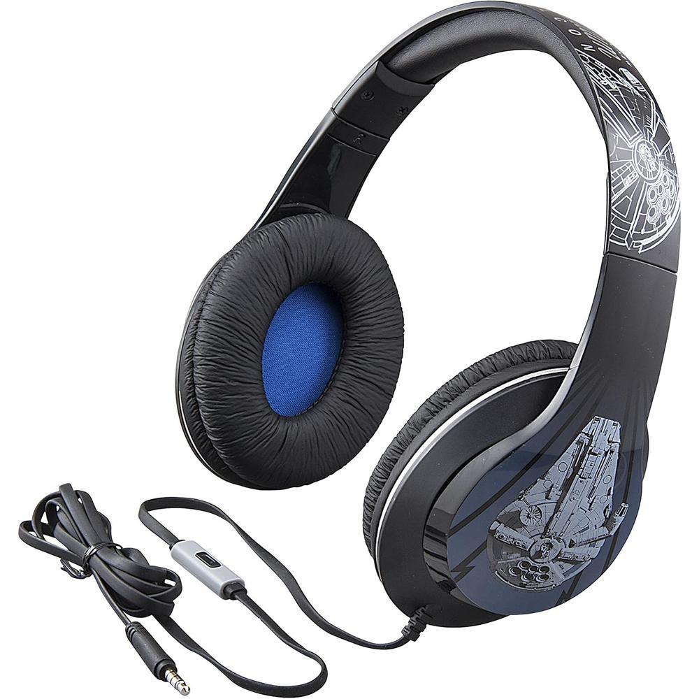 eKids Star Wars auriculares Halcón Milenario con micrófono integrado