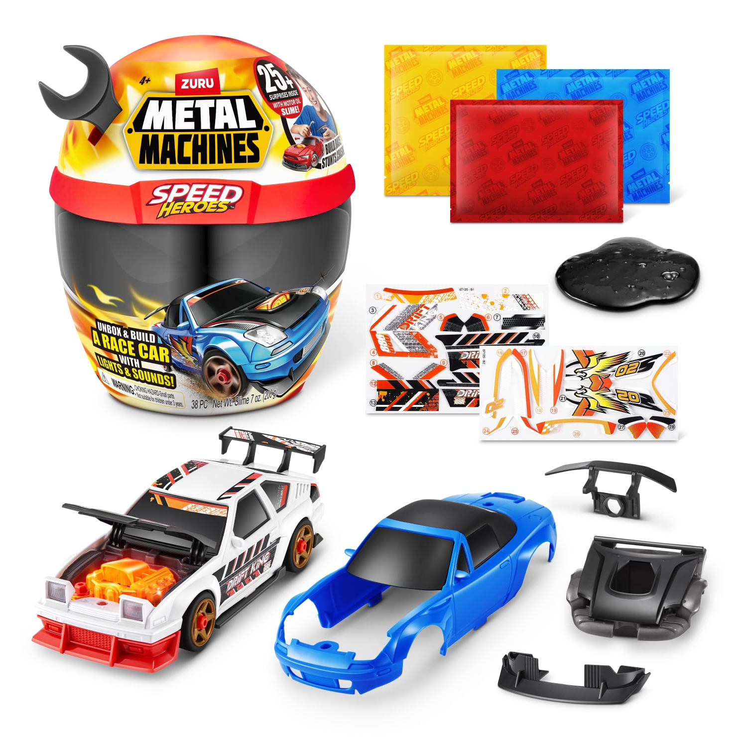 Set De Juego Casco Metal Machines