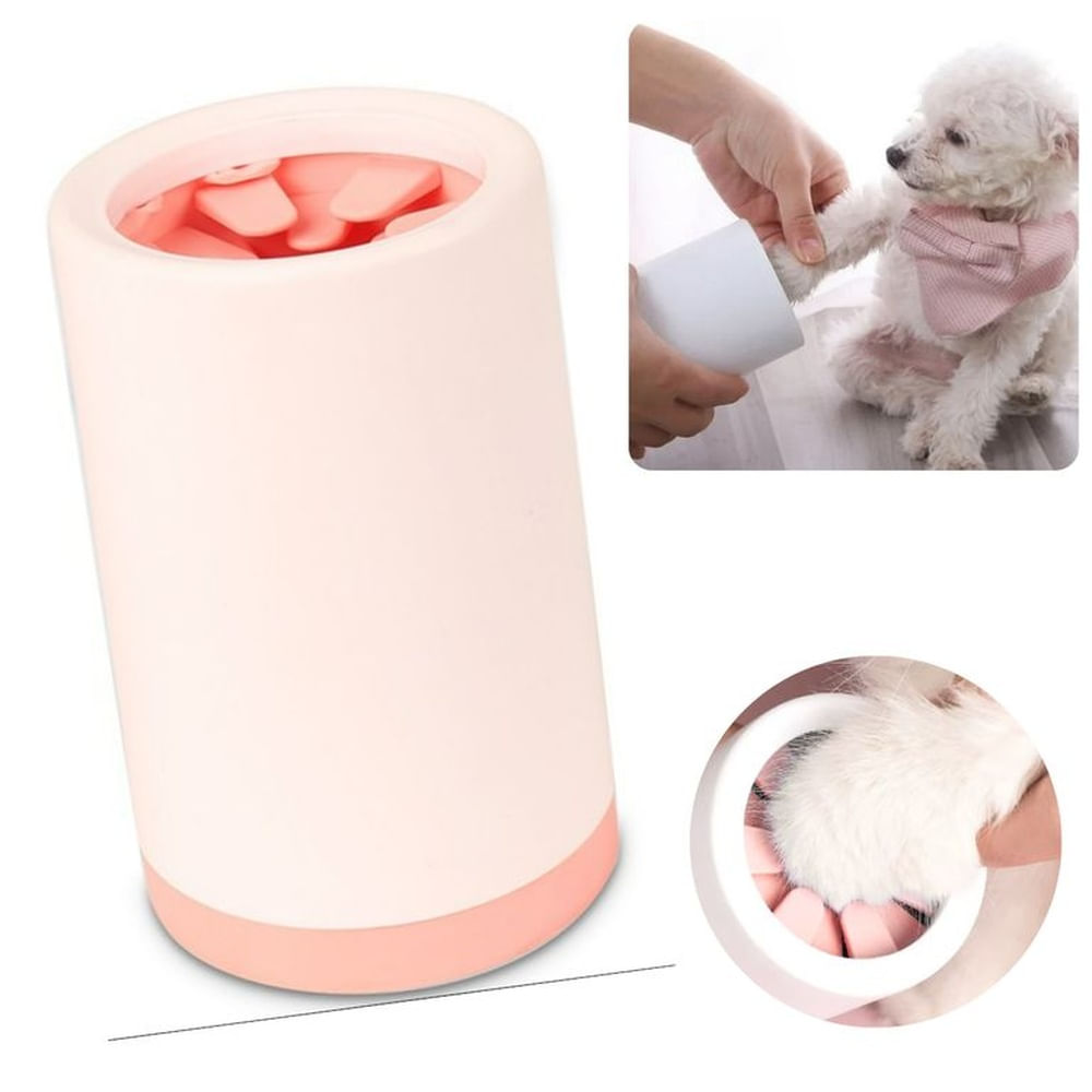 LIMPIA PATITAS PARA MASCOTAS CARNO CHICO ROSA BLANCO PLOMO LIMPIA PATITAS PARA MASCOTAS CARNO CHICO ROSA BLANCO PLOMO