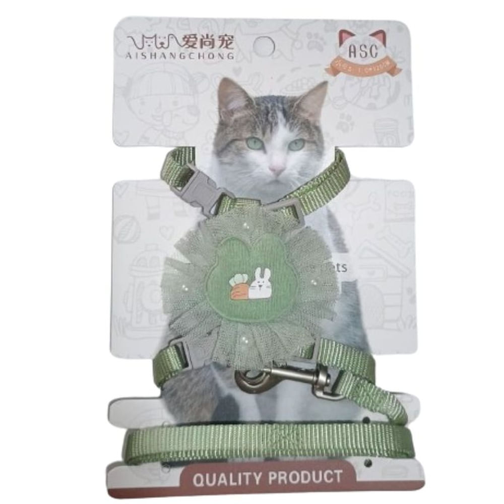 ARNES TULL CONEJITO Y CORREA MASCOTA - VERDE OLIVITA VERDE OLIVITA ARNES TULL CONEJITO Y CORREA MASCOTA - VERDE OLIVITA VERDE OLIVITA