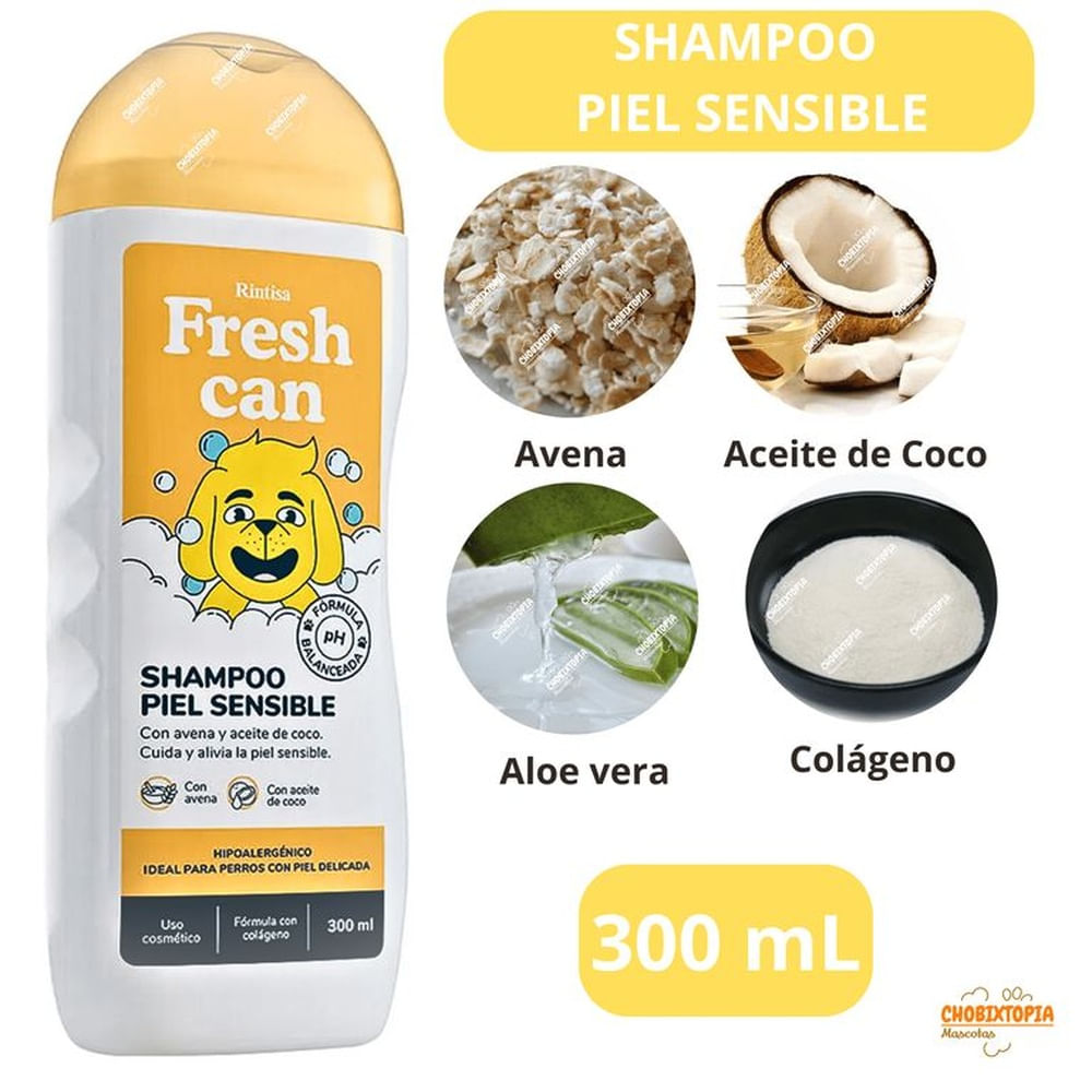 SHAMPOO FRESH CAN PIEL SENSIBLE 300 mL