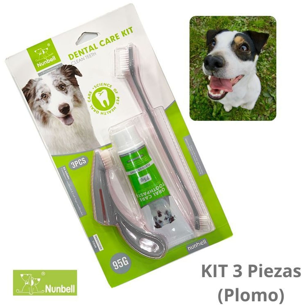 PASTA DENTAL PARA PERROS Y MASCOTAS KIT-3 NUNBELL PLOMO VERDE BLANCO PASTA DENTAL PARA PERROS Y MASCOTAS KIT-3 NUNBELL PLOMO VERDE BLANCO