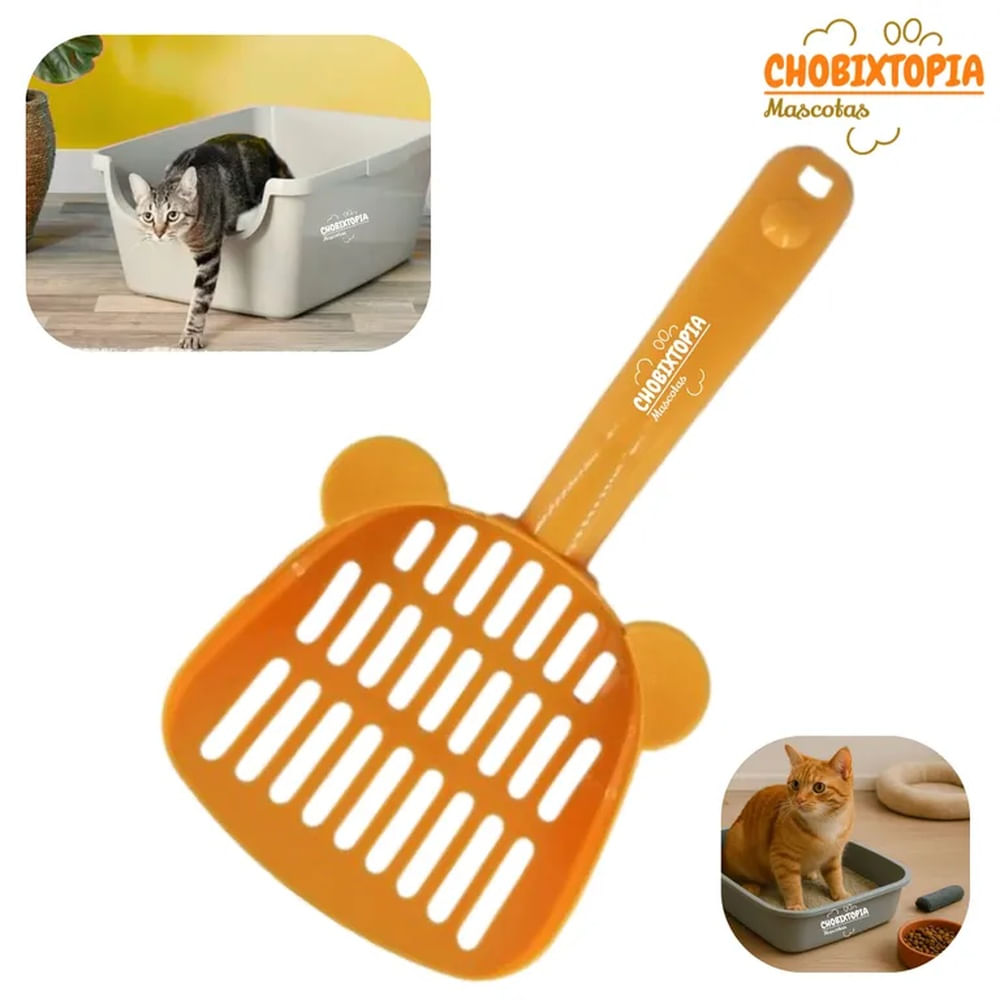PALA RECOGEDOR PARA ARENA DE GATOS LUCUMA