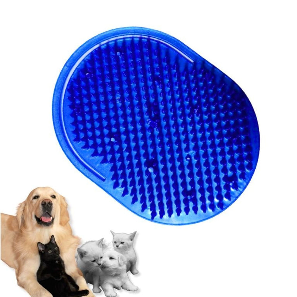 CEPILLO PARA MASCOTAS - MASAJE Y BAÑO AZUL ACERO AZUL ACERO CEPILLO PARA MASCOTAS - MASAJE Y BAÑO AZUL ACERO AZUL ACERO
