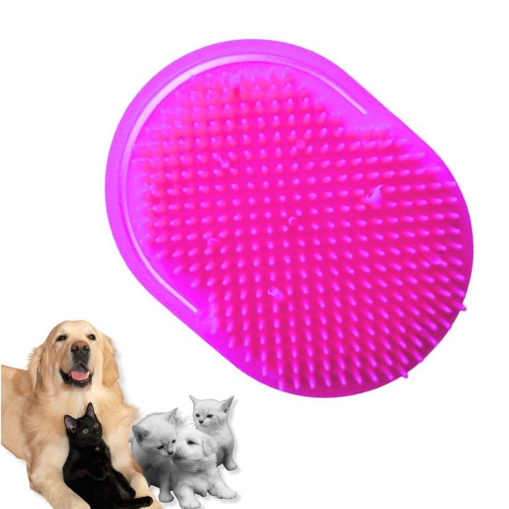 CEPILLO PARA MASCOTAS - MASAJE Y BAÑO FUCSIA FUCSIA CEPILLO PARA MASCOTAS - MASAJE Y BAÑO FUCSIA FUCSIA