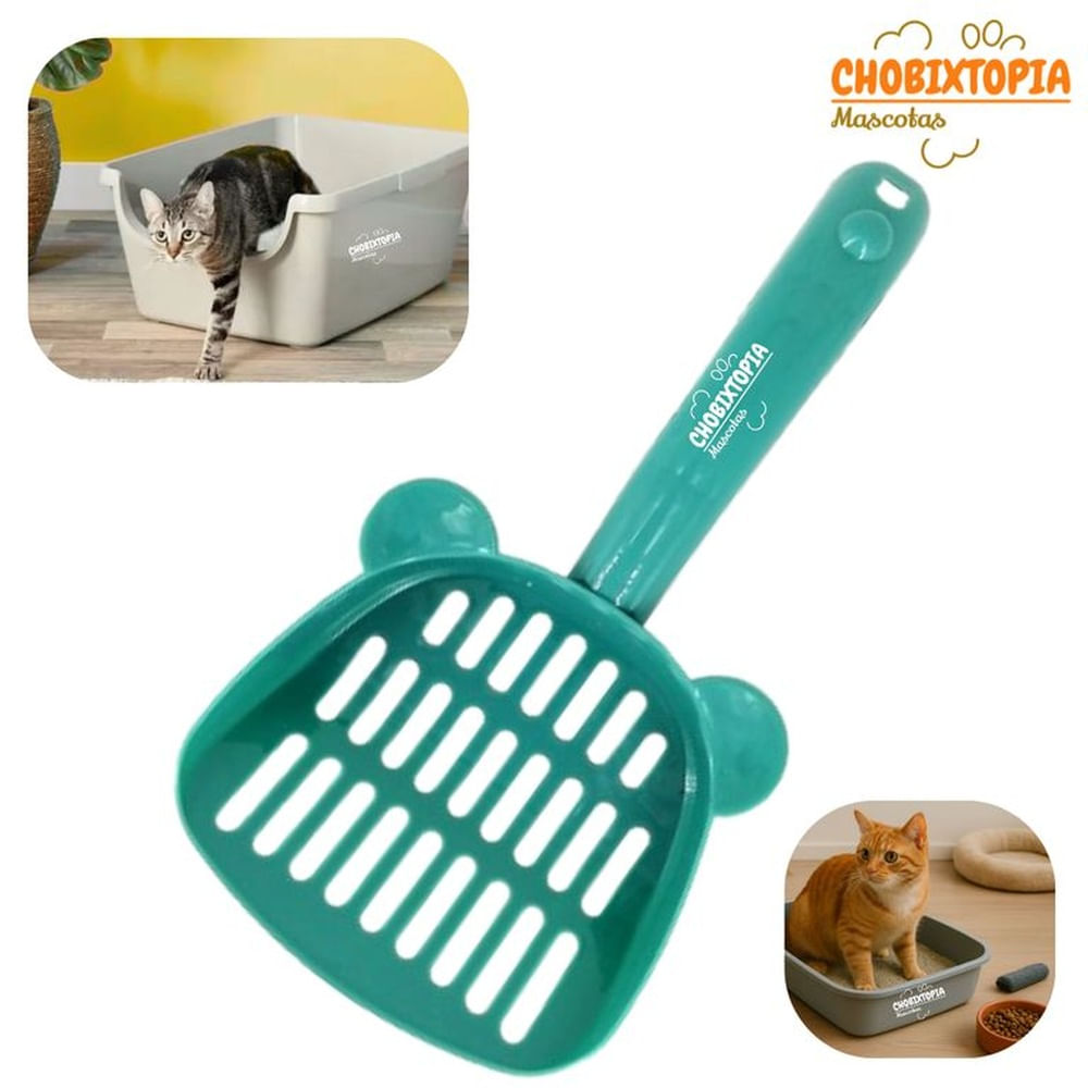 PALA RECOGEDOR PARA ARENA DE GATOS VERDE JADE VERDE JADE PALA RECOGEDOR PARA ARENA DE GATOS VERDE JADE VERDE JADE