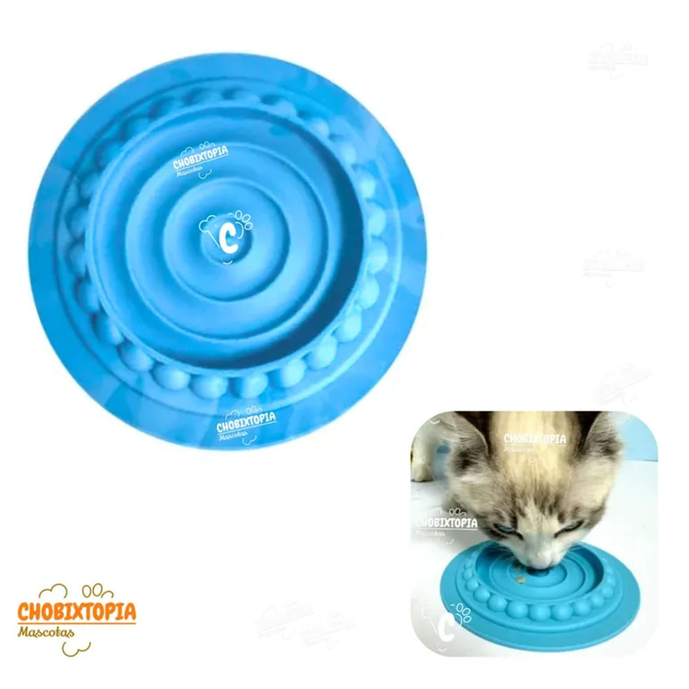 PLATO DE SILICONA PARA GATO CELESTE CELESTE PLATO DE SILICONA PARA GATO CELESTE CELESTE