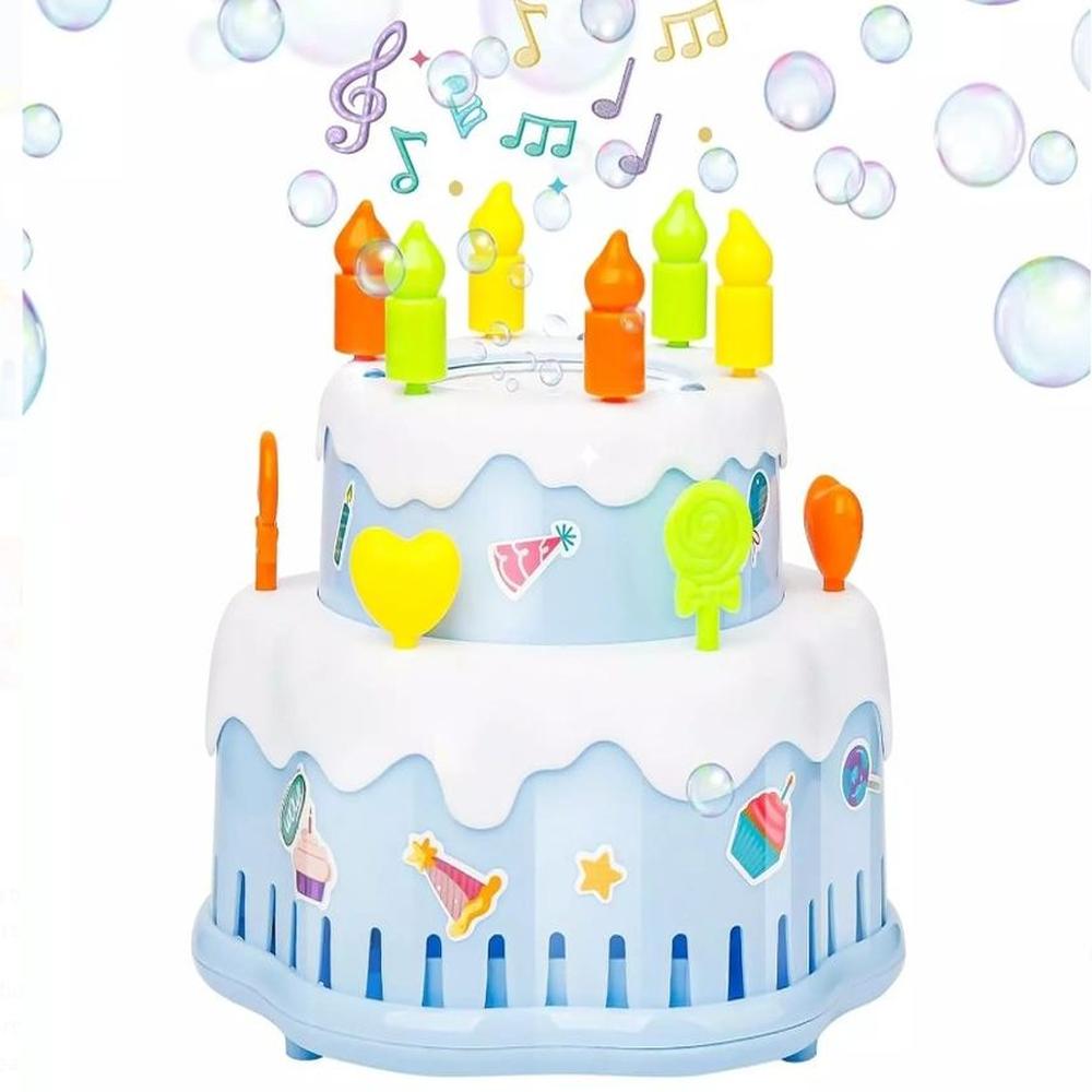 Juguete Torta de Burbujas Automática Happy birthday Juguete Torta de Burbujas Automática Happy birthday