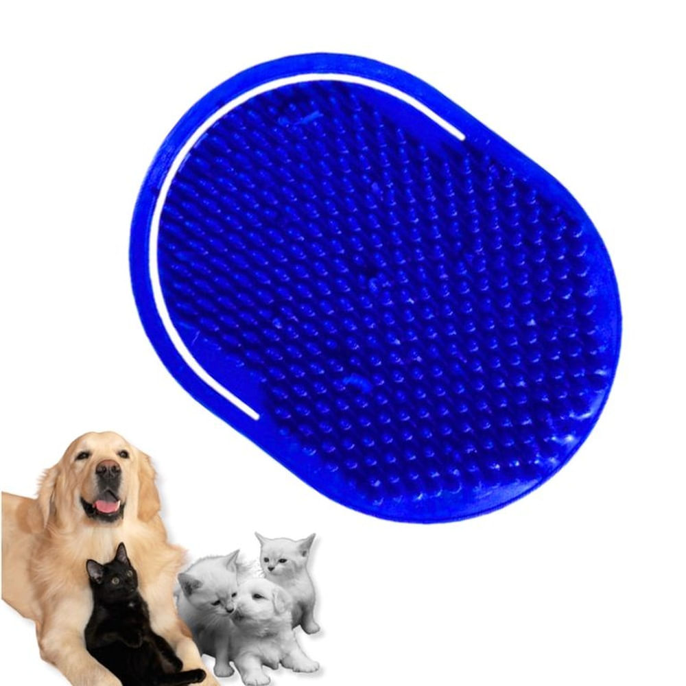 CEPILLO PARA MASCOTAS - MASAJE Y BAÑO AZULINO AZULINO CEPILLO PARA MASCOTAS - MASAJE Y BAÑO AZULINO AZULINO