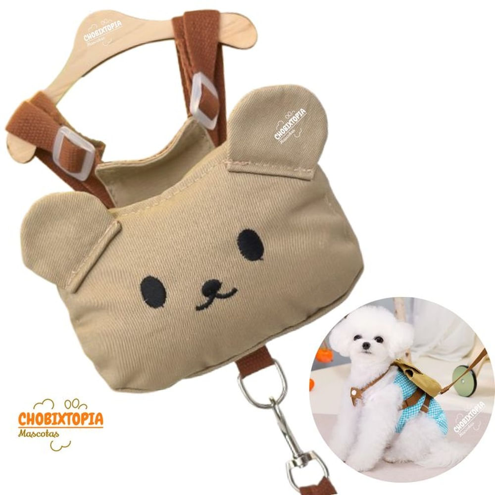 ARNES MOCHILA PARA MASCOTA OSITO - TALLA L MARRON ARNES MOCHILA PARA MASCOTA OSITO - TALLA L MARRON
