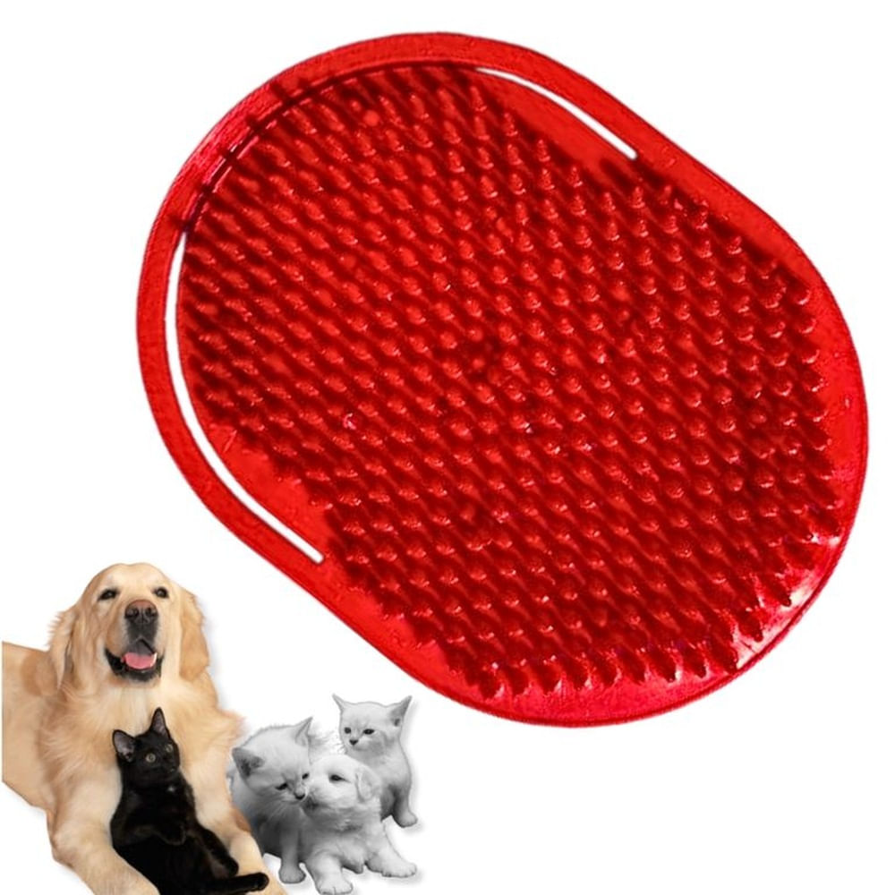 CEPILLO PARA MASCOTAS - MASAJE Y BAÑO ROJO INTENSO ROJO INTENSO CEPILLO PARA MASCOTAS - MASAJE Y BAÑO ROJO INTENSO ROJO INTENSO