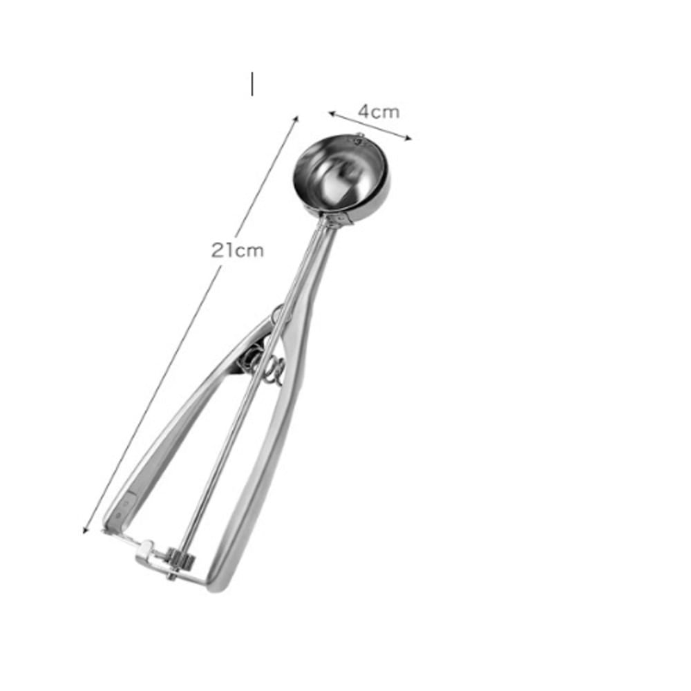 Cuchara de Helado de Acero Inoxidable 4 Cm