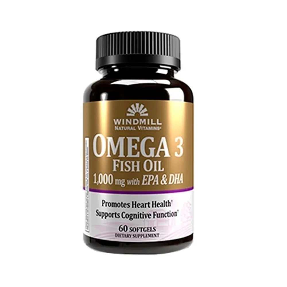 Omega 3 - 1000mg 60 Tabletas - Windmill