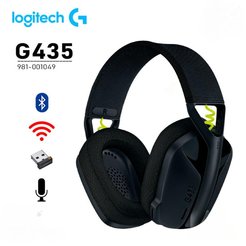 Audifono Gamer Logitech G435 Bluetooth Negro