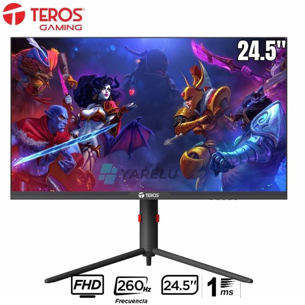 Monitor Gaming Teros TE-2472G 245 260Hz Full HD HDMIDPPIVOT
