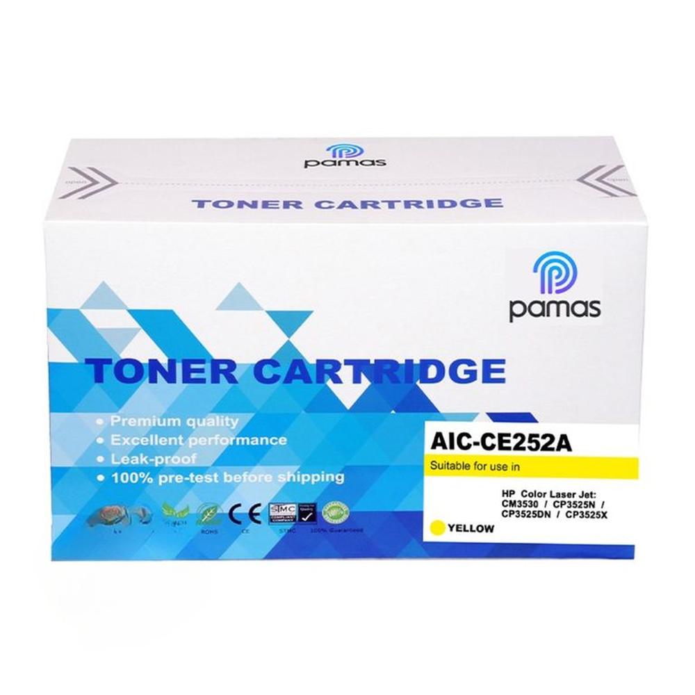 Toner PAMAS Compatible HP504A CE252A Yellow