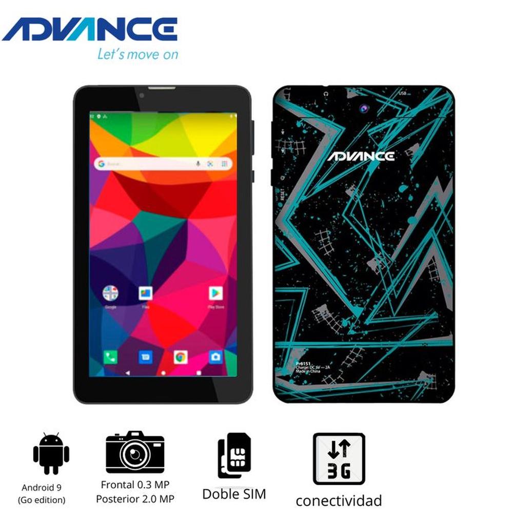 Tablet Advance Prime PR6172, 8 Android 9 G 3G Dual SIM