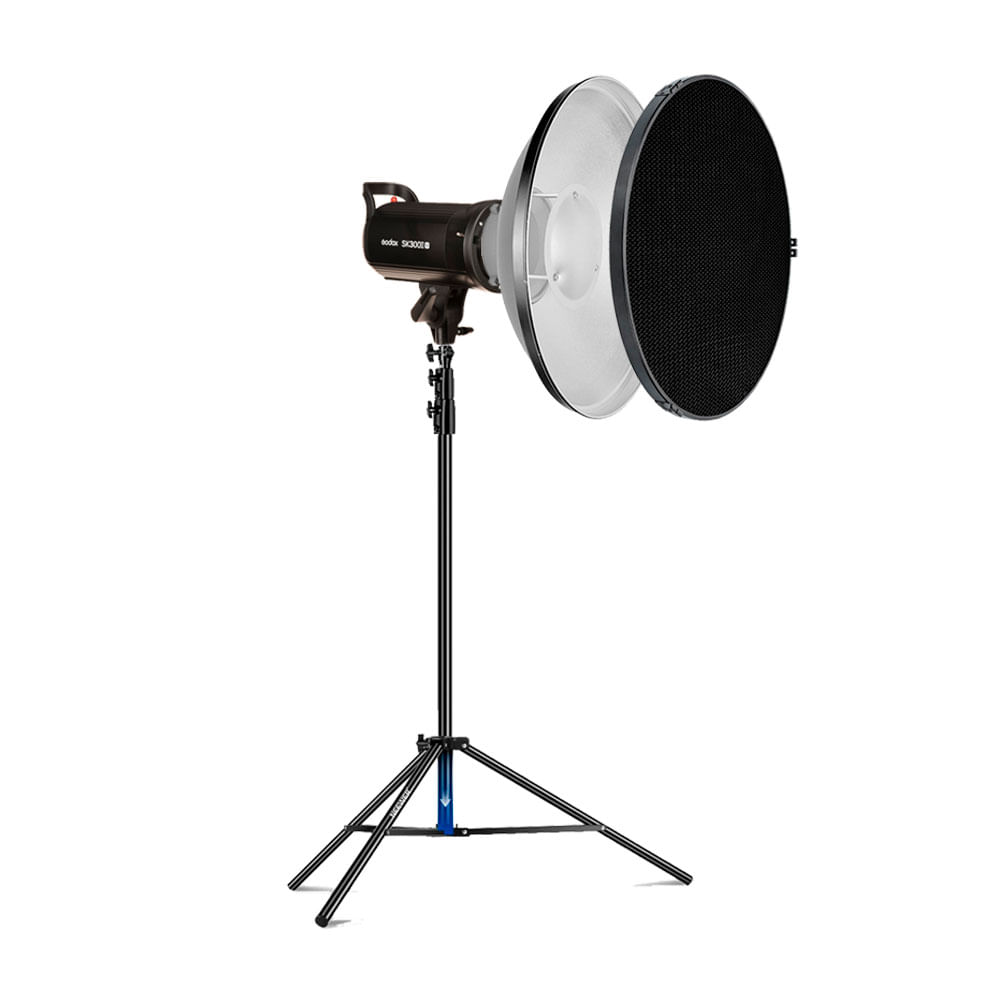 Combo Flash Godox SK300II-V - Parante - BeautyDish BDR-S420 - Grilla C420