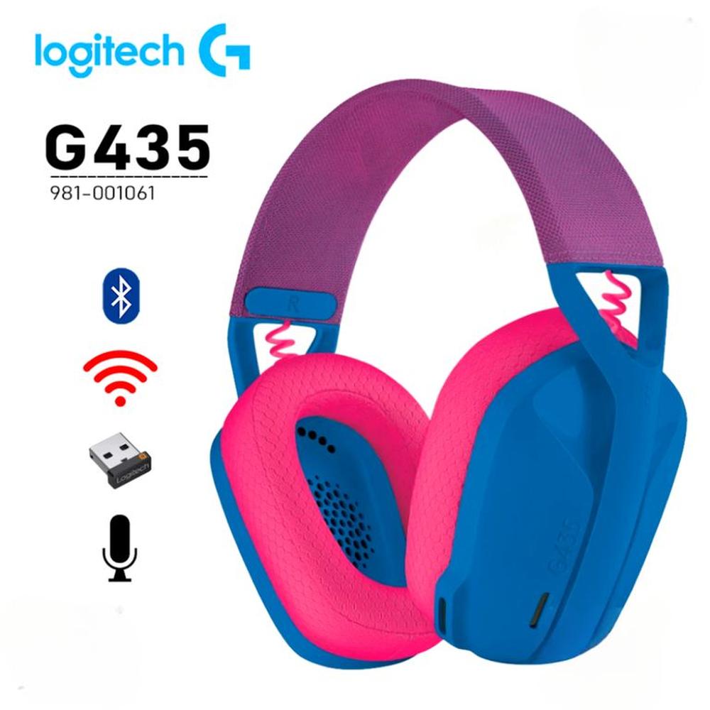 Audifono Gaming Logitech G435 Lightspeed Wireless Azul