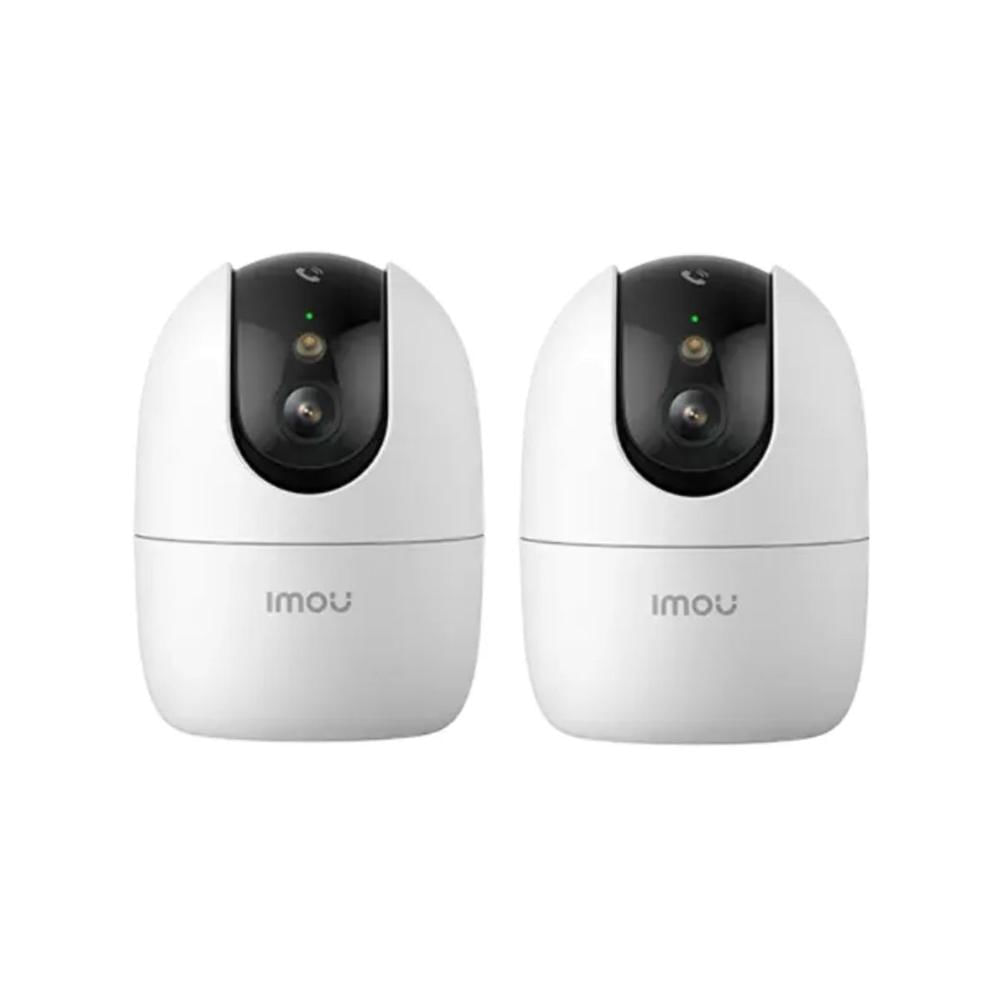 Kit 2 Cámara seguridad WiFi Ranger 2 Pro 3K 5MP para interiores Botón de llamada - IMOU