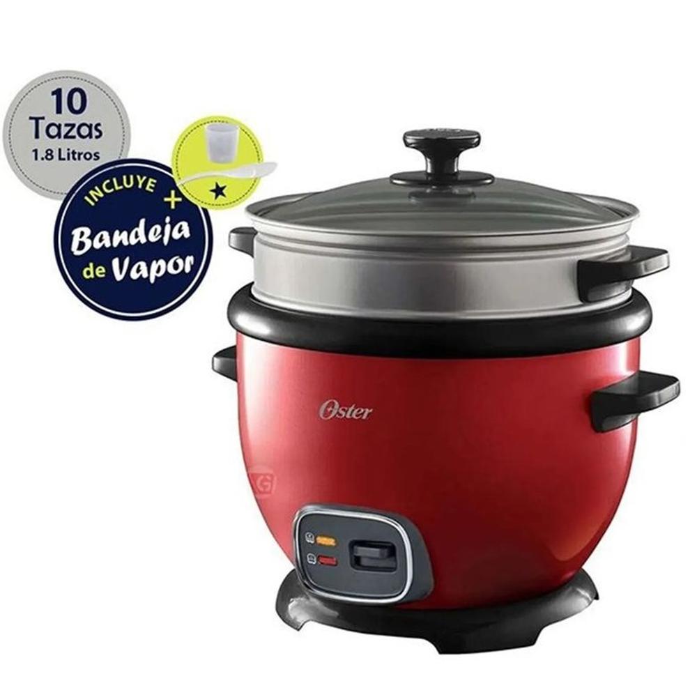 OLLA ARROCERA OSTER 18L ANTIADHERENTE CKSTRC5731R ROJO