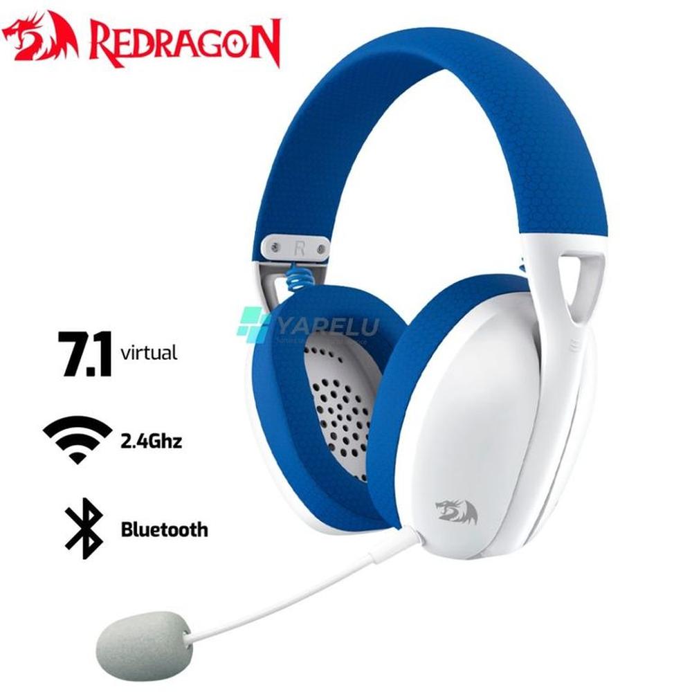 Auriculares Redragon Ire Wireless H848B BLUE