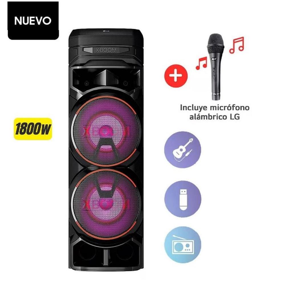 TORRE SONIDO LG XBOOM RNC9 MULTI-BLUETOOTH KARAOKE STAR