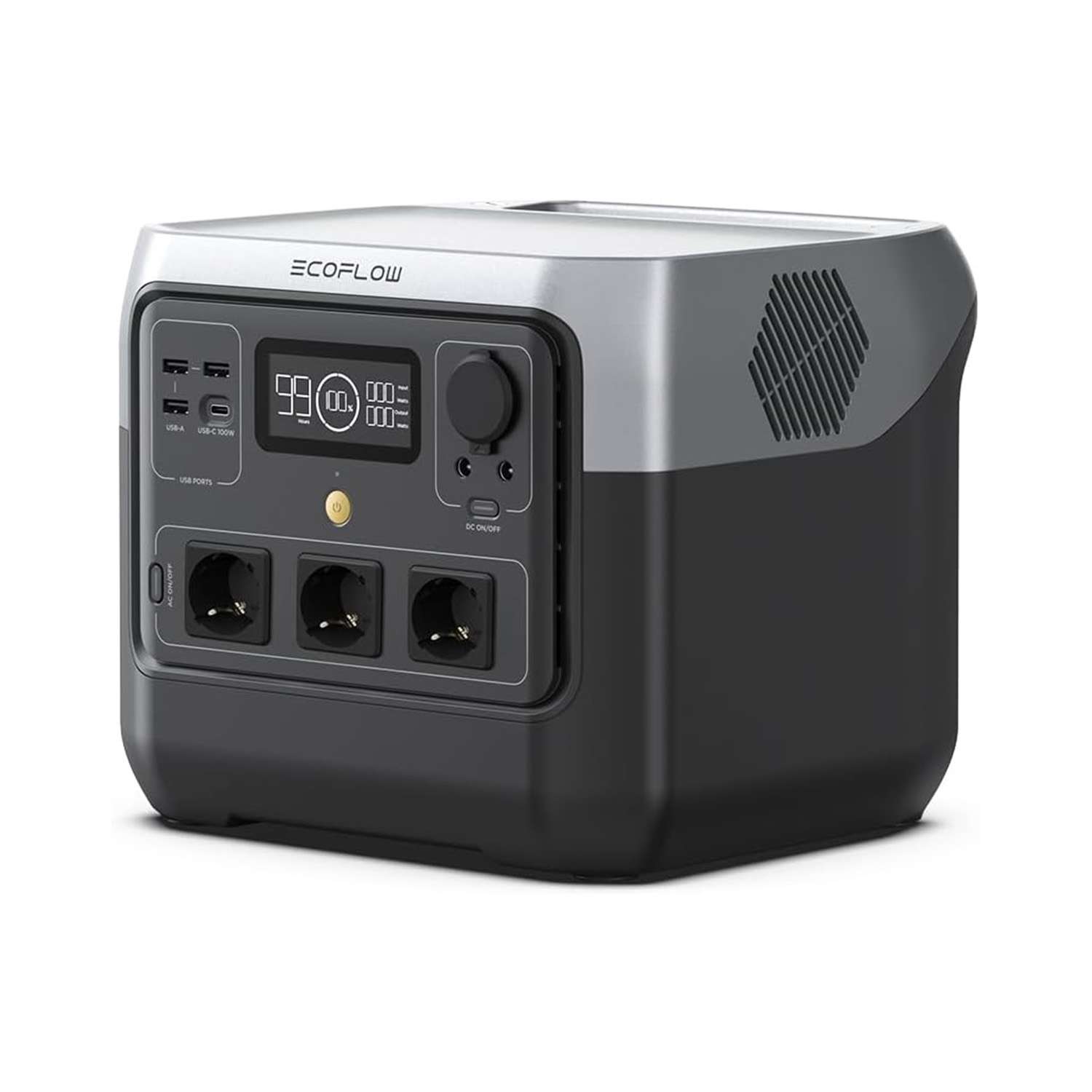 Estación de energía portátil ECOFLOW RIVER 2 Pro 768Wh 800W Up 1600W