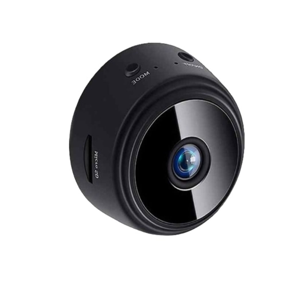 Mini Cámara Espía Full Hd Video Audio Fotos Magnetica Negro