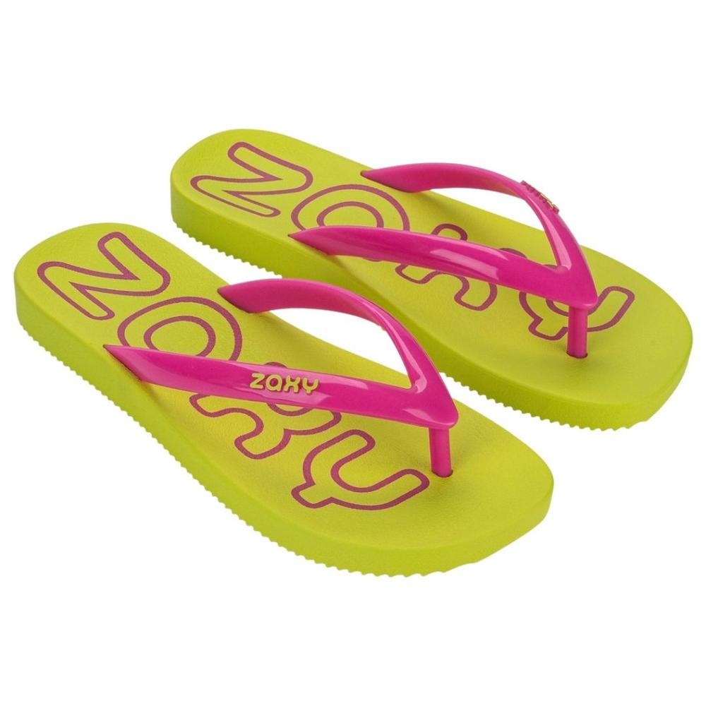 Sandalias Mujer Playeras Zaxy Amarillo Talla 35 BRA