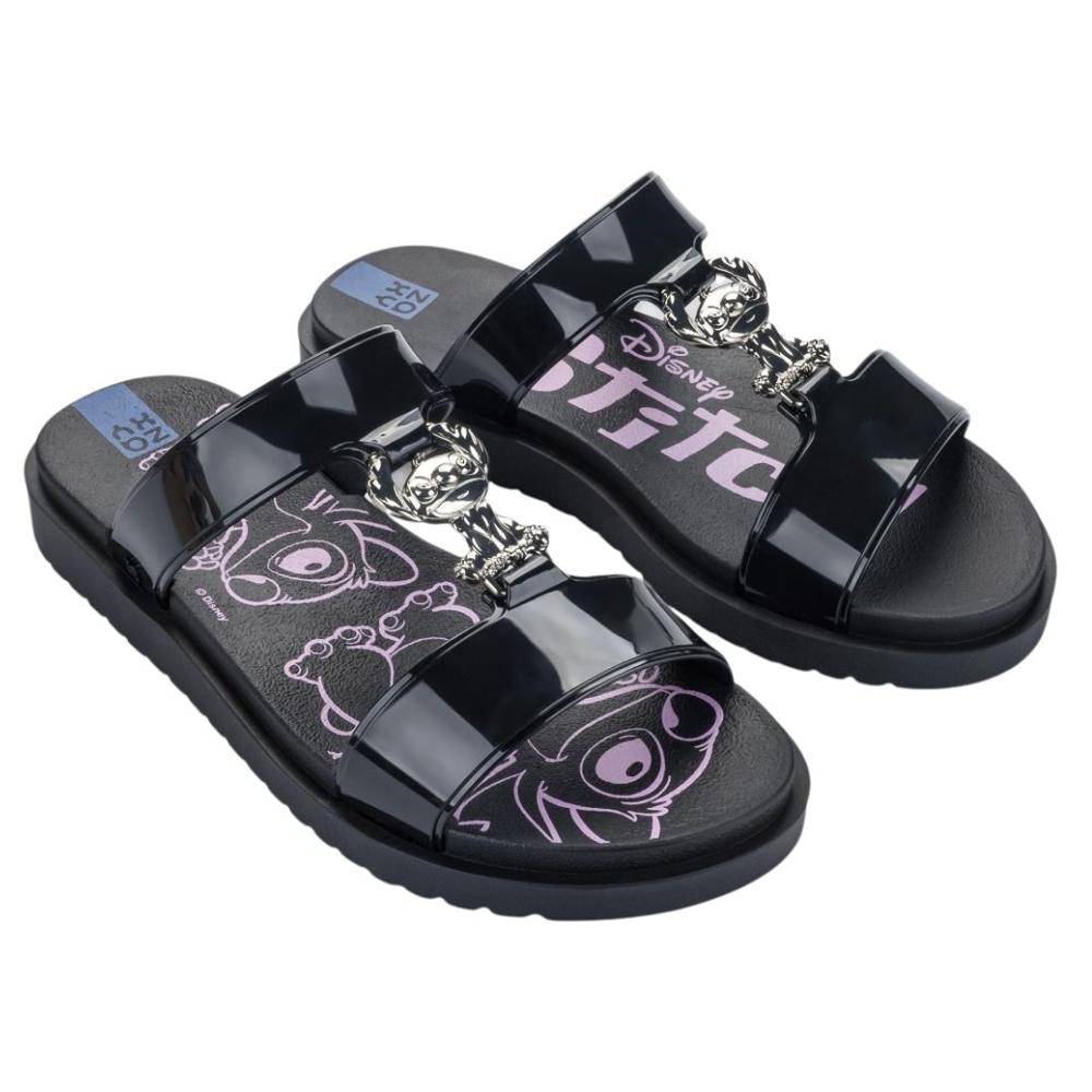 Sandalias Mujer Casuales Stitch Zaxy Negro Talla 37 BRA