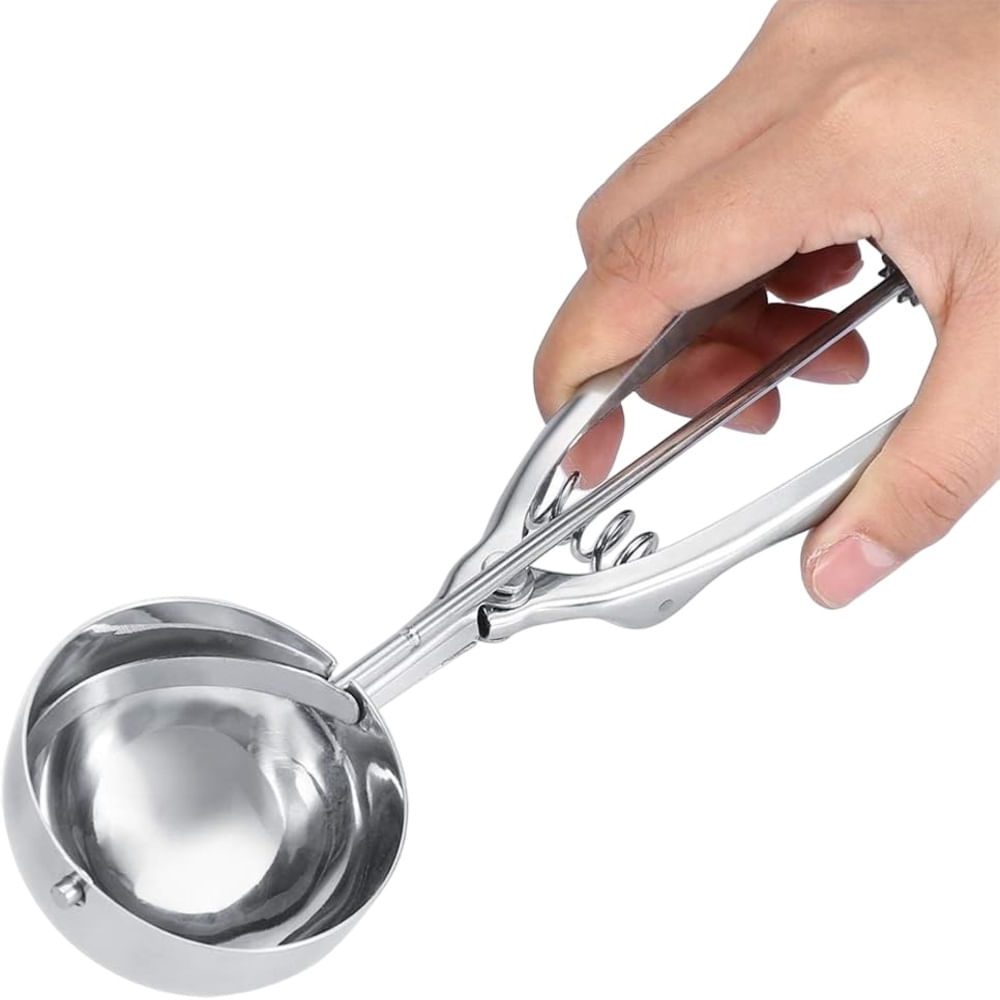 Cuchara para Helado Antiadherente Diseño de Aluminio para Helado 6 Cm