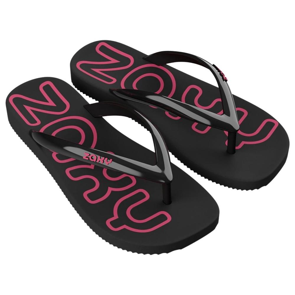 Sandalias Mujer Playeras Zaxy Negro 38 BRA