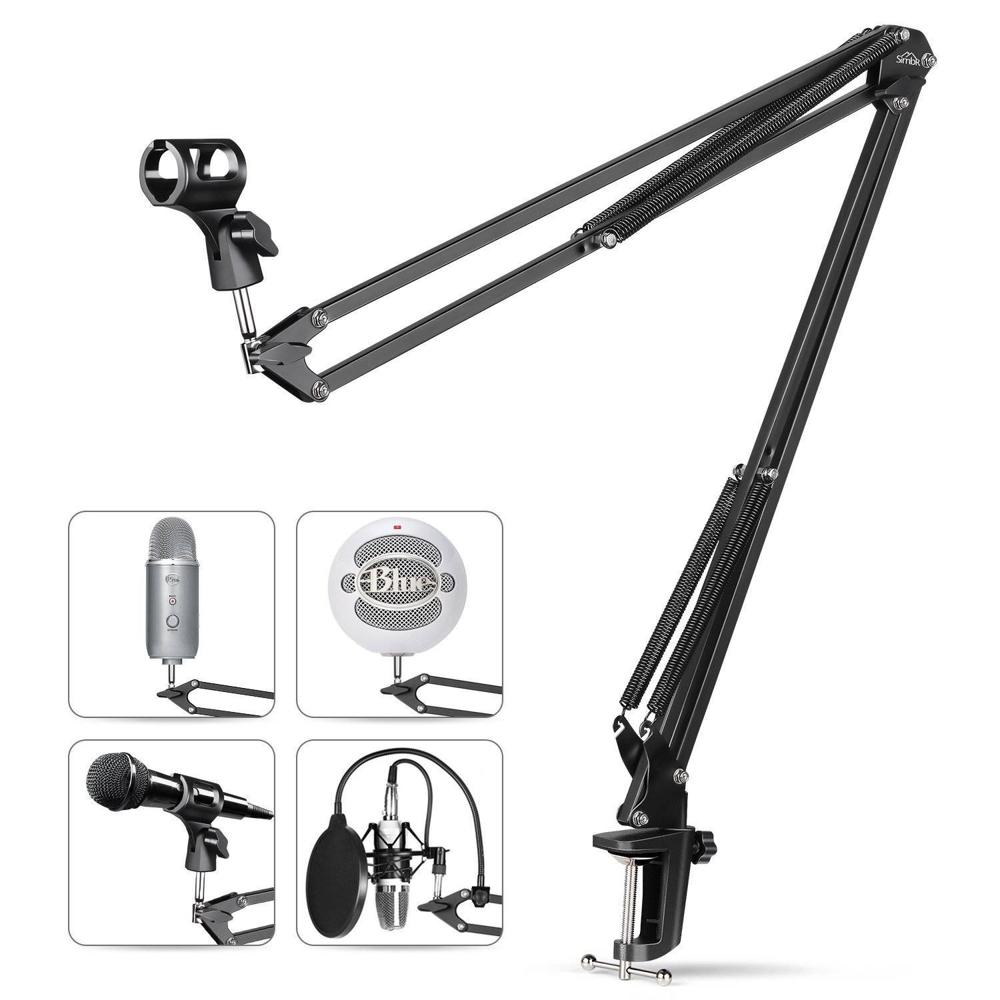 Soporte Brazo para Microfono Giratorio Plegable