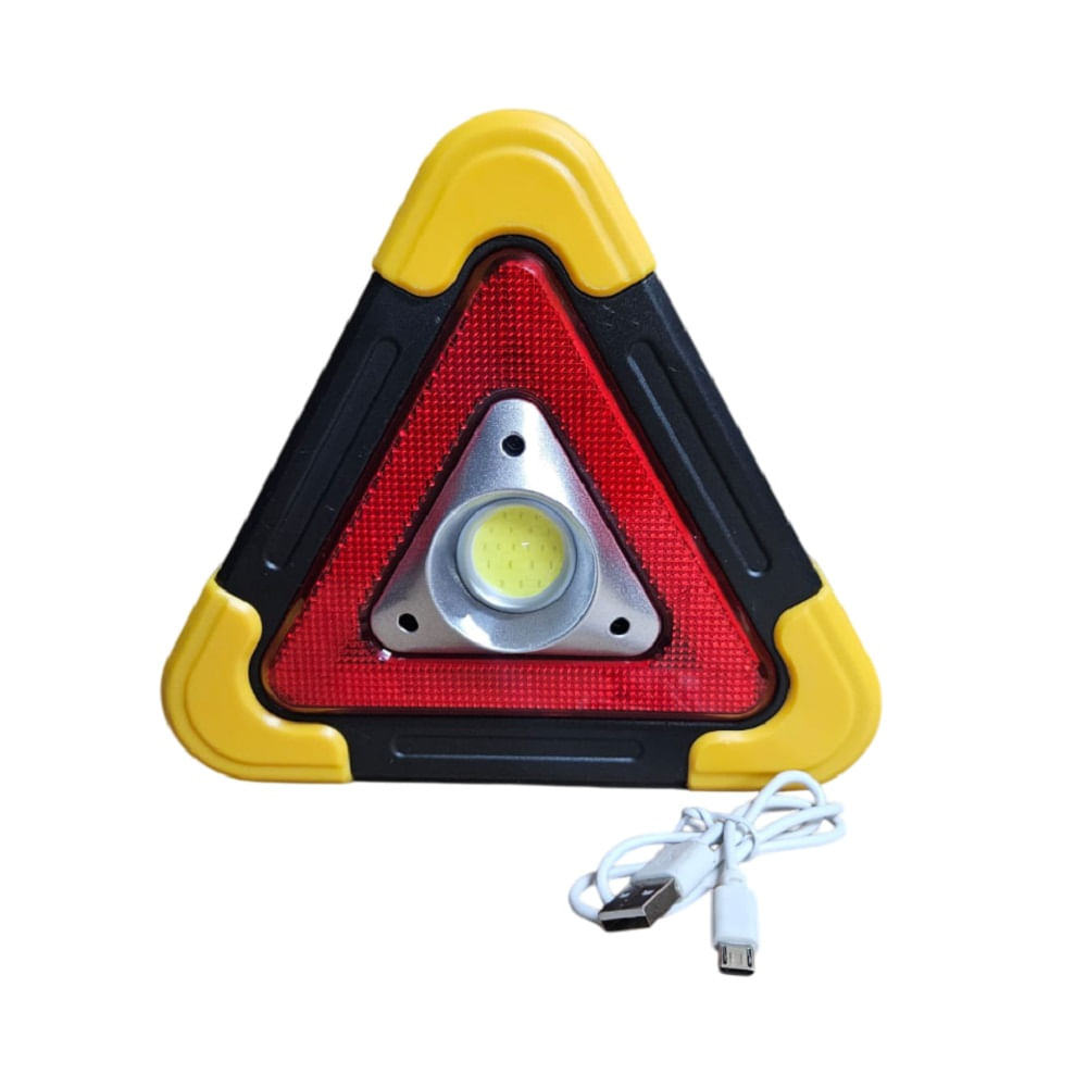 Triangular Solar para Coche Recargable Multifuncional