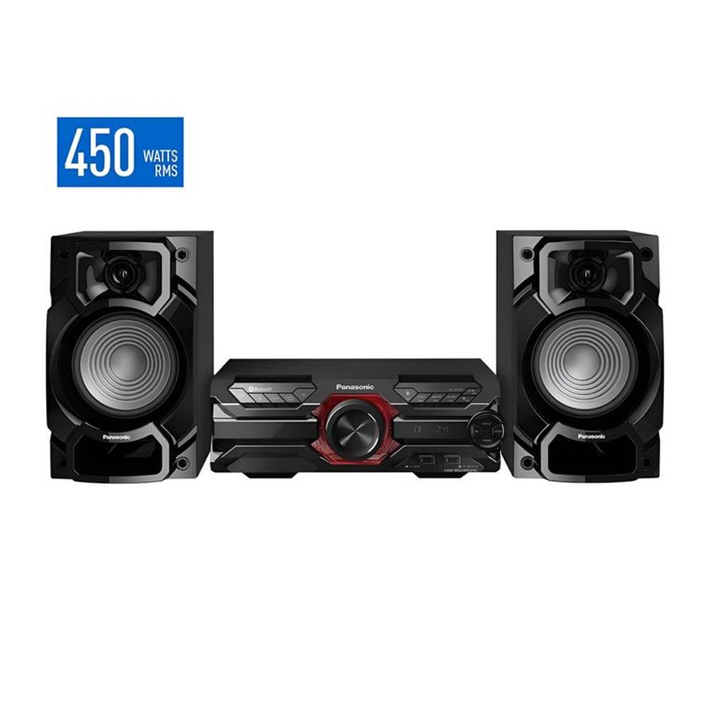 Equipo de Sonido Panasonic SC-AKX320PSK Bluetooth 450 Watts RMS Negro