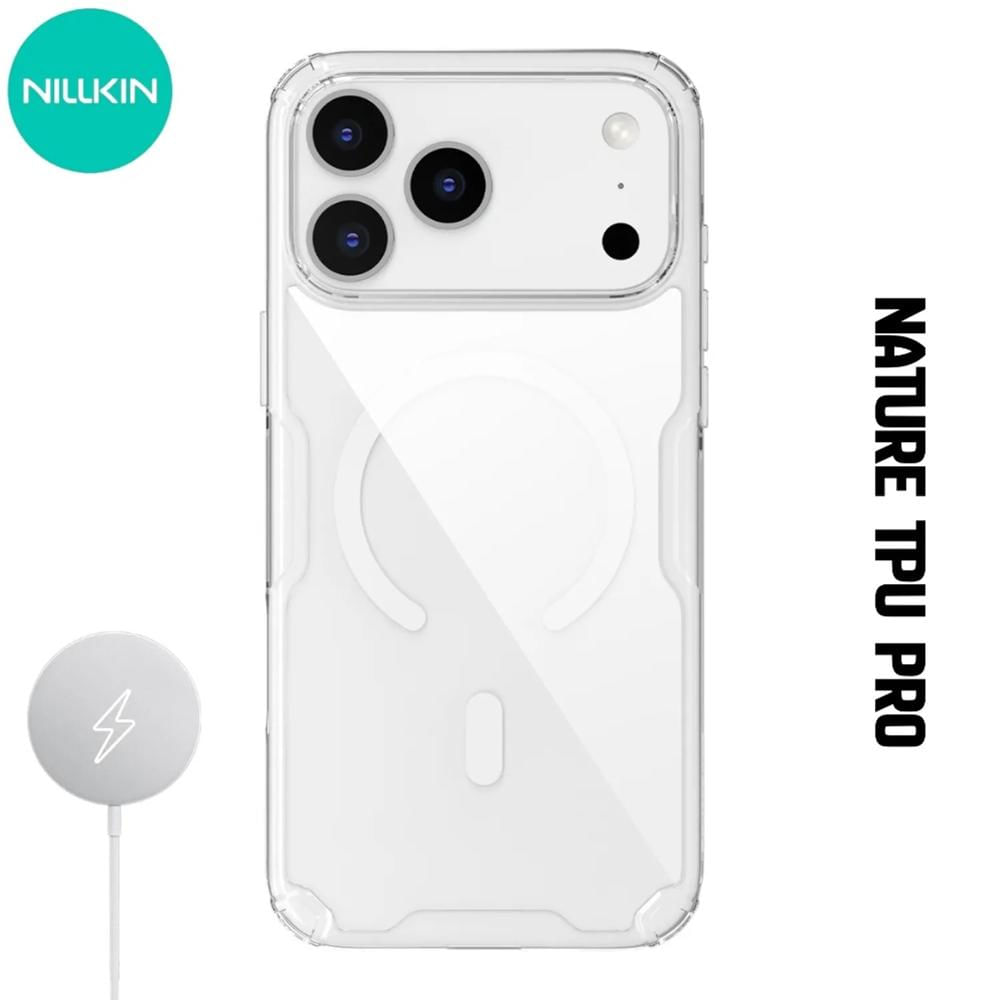 Case Nillkin Nature TPU Pro - iPhone 17 Pro MagSafe - Clear