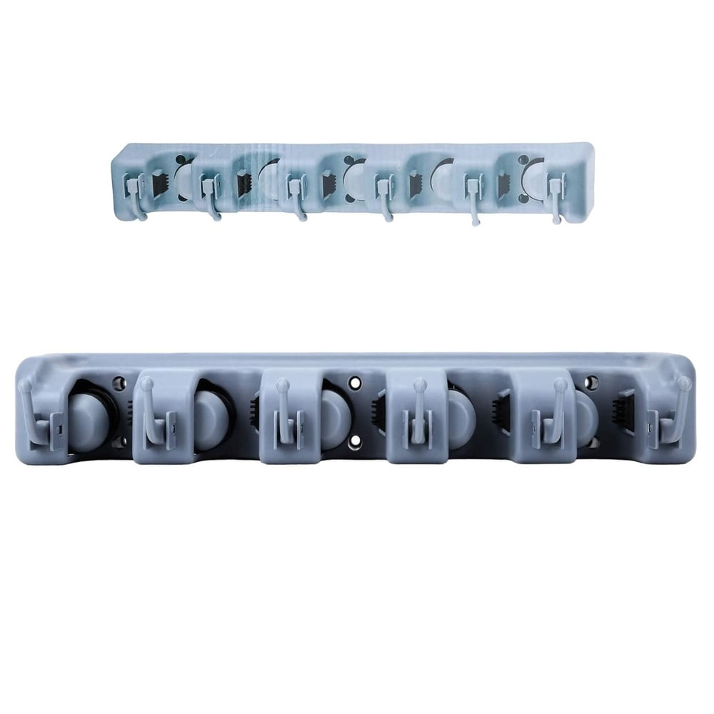 Soporte para Escobas de Cocina Montaje en Pared 5 Espacios