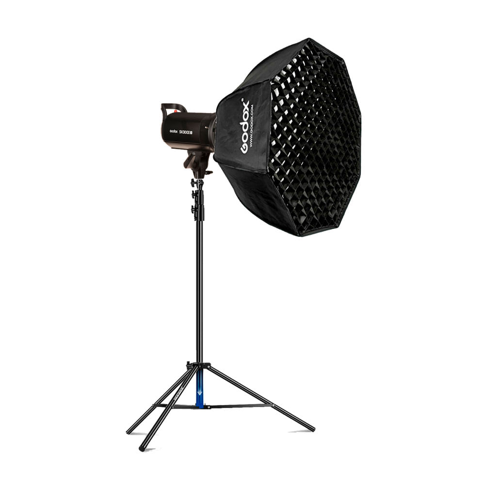 Combo Flash Godox SK300II-V Parante - Softbox FW95