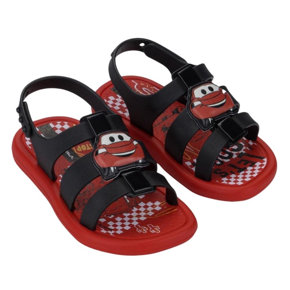 Sandalias Bebe Playeras Cars Ipanema Rojo Talla 22 BRA