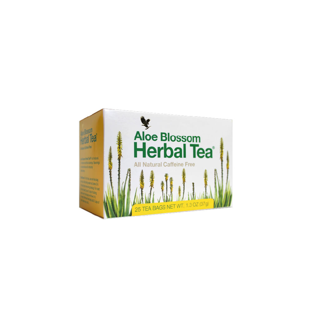 Te Natural Aloe Blossom Herbal Tea 25 sobres
