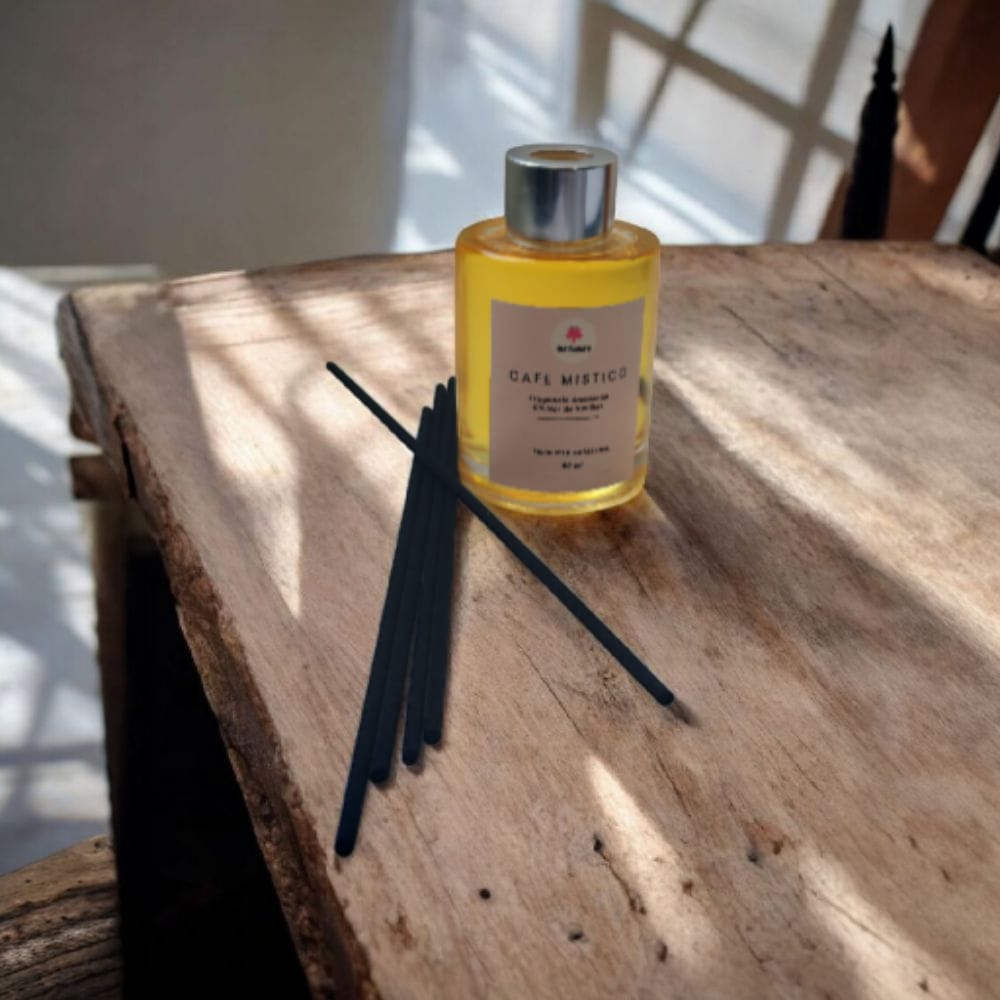 DIFUSOR DE VARILLAS AROMA CAFE MISTICO 80 ML